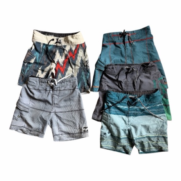 Billabong and Volcom swim trunks board shorts - Picture 2 of 5